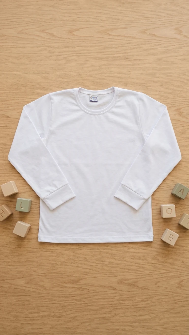 T-shirt manches longues basique — vue 3