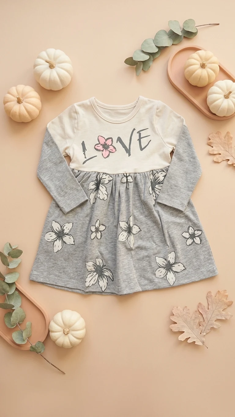 Robe LOVE fleurs — vue 9