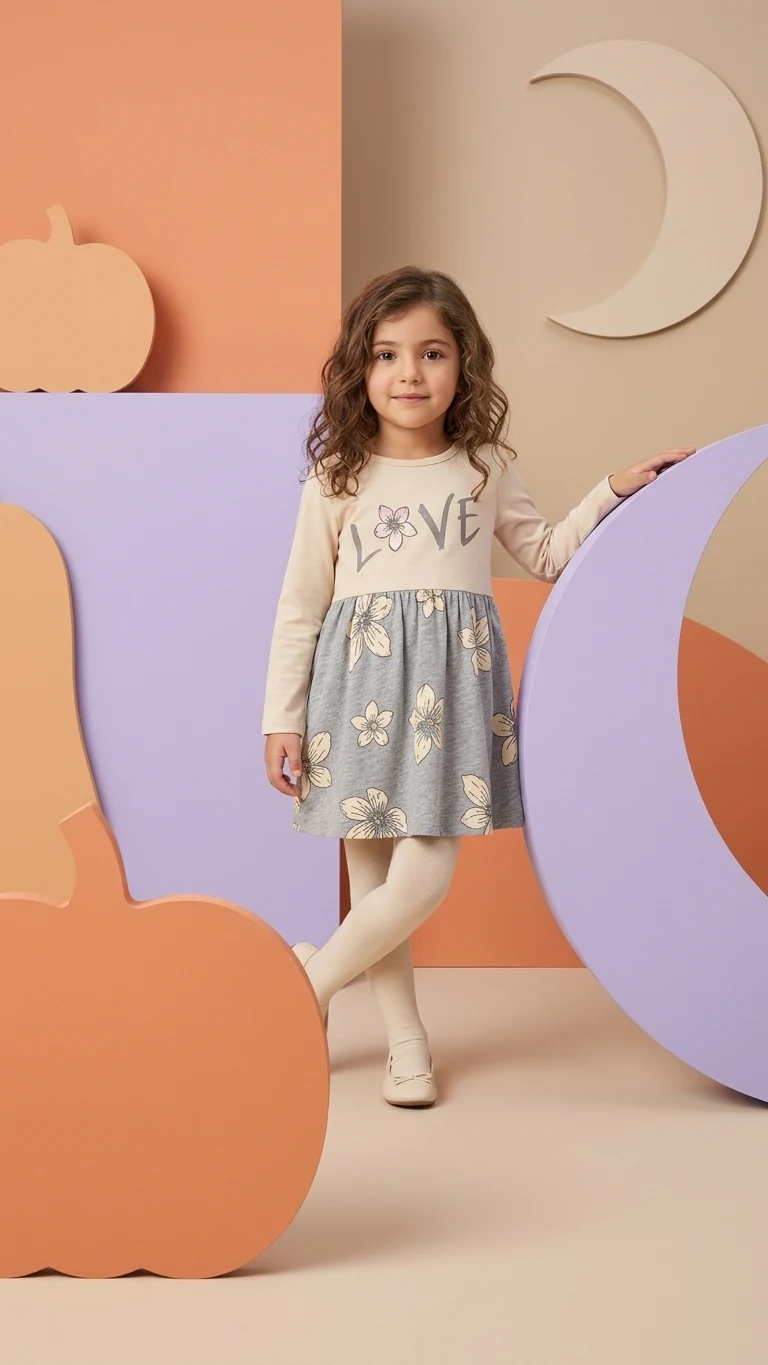 Robe LOVE fleurs — vue 8