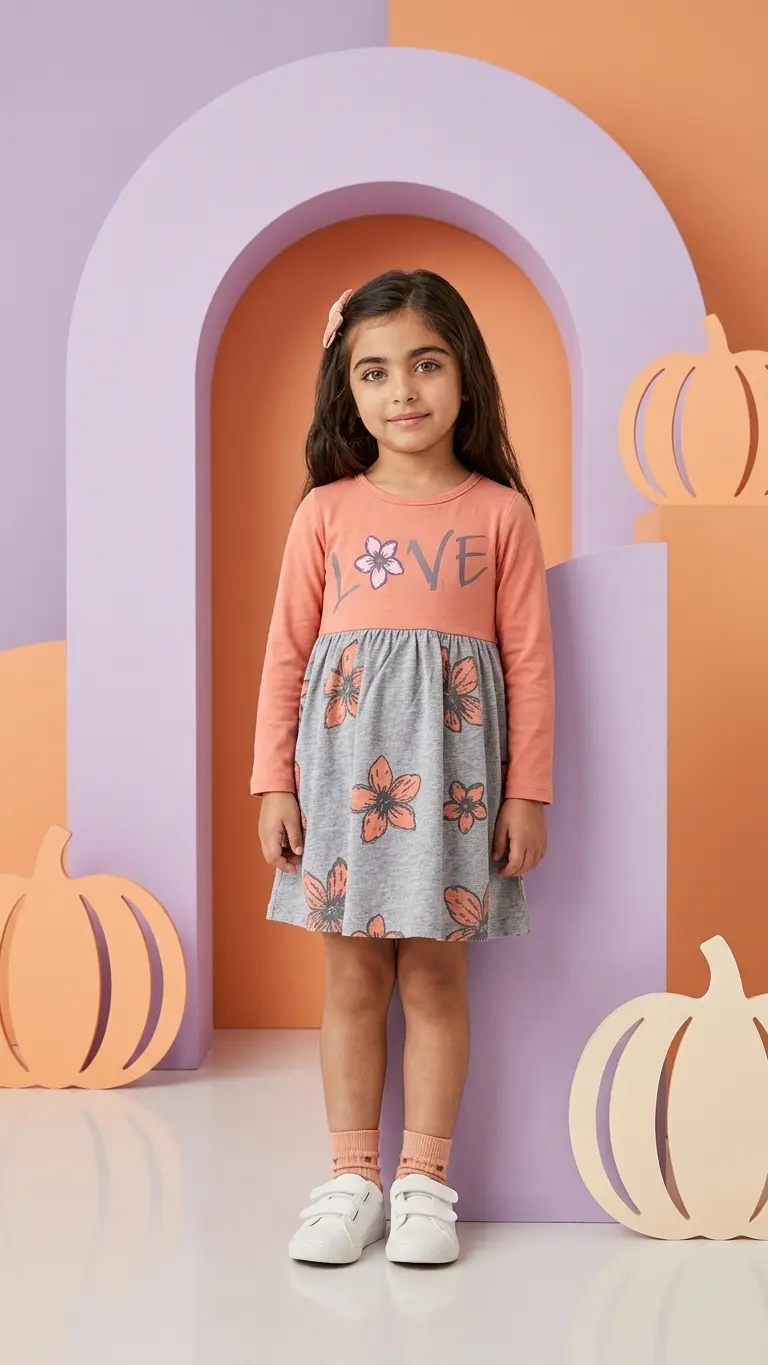 Robe LOVE fleurs — vue 5
